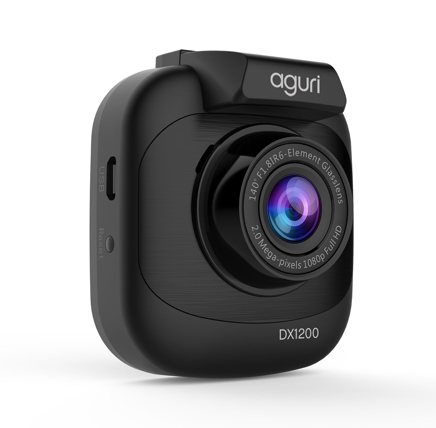 Aguri DX1200 Dash Cam & GPS Speed Camera Detector