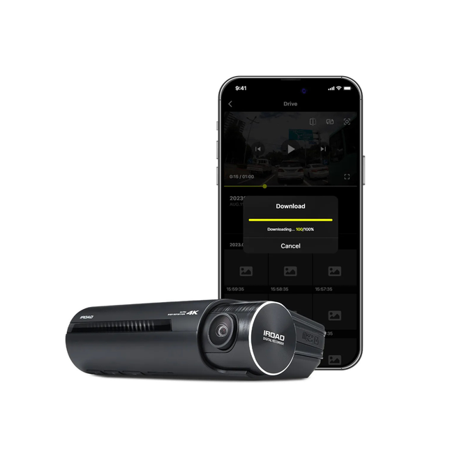 IROAD X10 Pro 4K Front Dash Cam | 64GB Memory Card