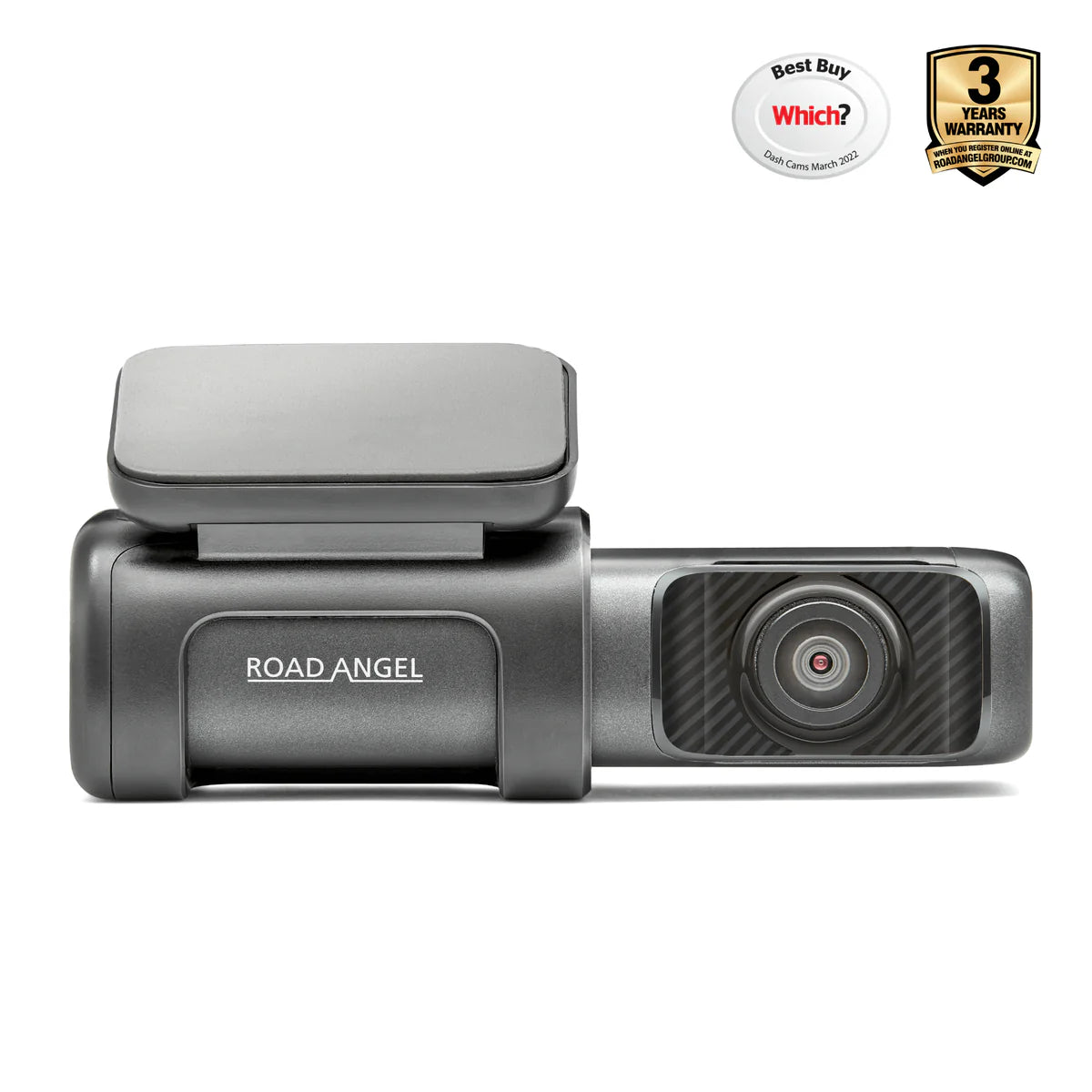 Road Angel Halo Ultra 4K Dash Cam with Parking Mode & Internal 64GB SSD Memory