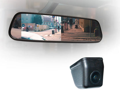 MOTORMAX Universal Mirror Monitor and Rear camera (Hardwire Install Only)