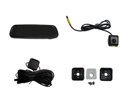 MOTORMAX Universal Mirror Monitor and Rear camera (Hardwire Install Only)