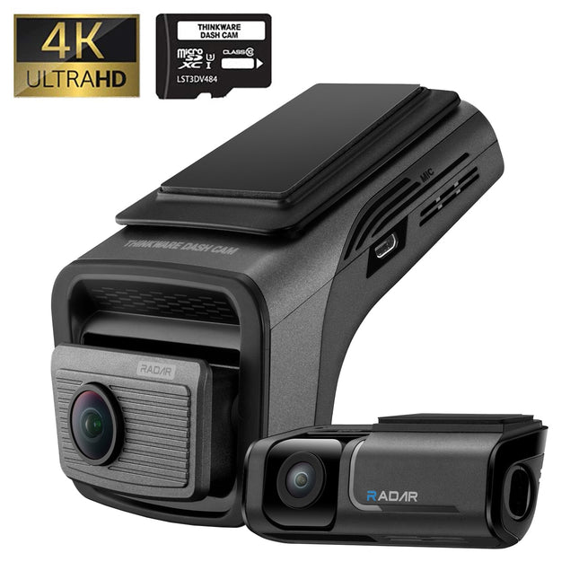 Thinkware U3000 Pro Front & Rear Dash Camera | 64GB Memory card